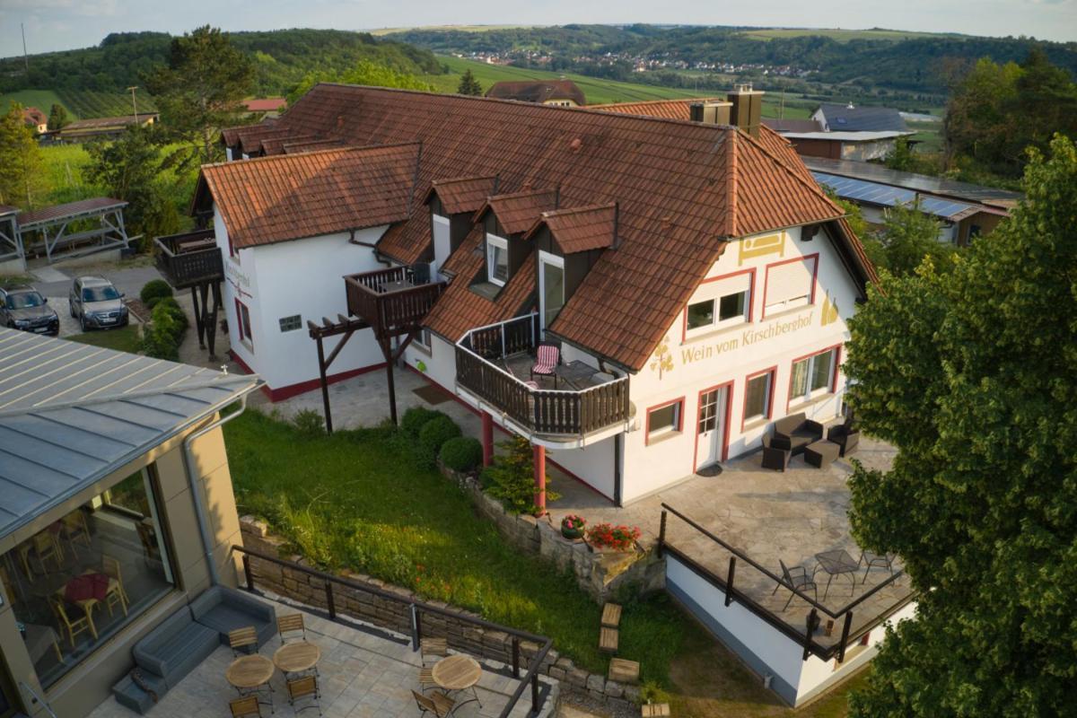 Kirschberghof Gästehaus und Weinverkauf Sommerhausen Exterior foto